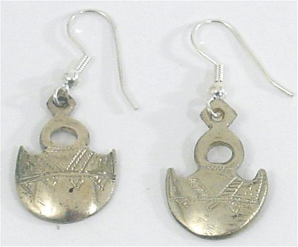  Tuareg Silver Earrings - Gofed Design